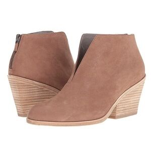 EILEEN FISHER Nelson Suede Split Shaft Block Heel Boot